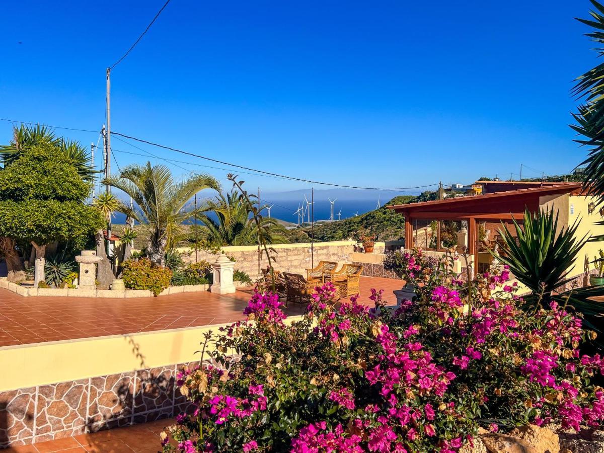 Exquisite Rural House With Garden, Pool And Sea Views Villa Arico Viejo Eksteriør billede