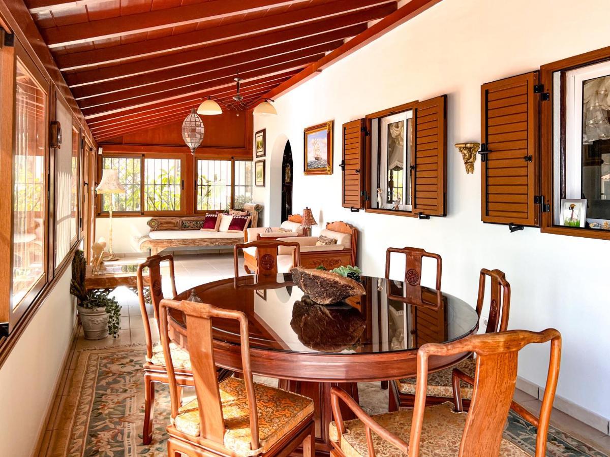 Exquisite Rural House With Garden, Pool And Sea Views Villa Arico Viejo Eksteriør billede