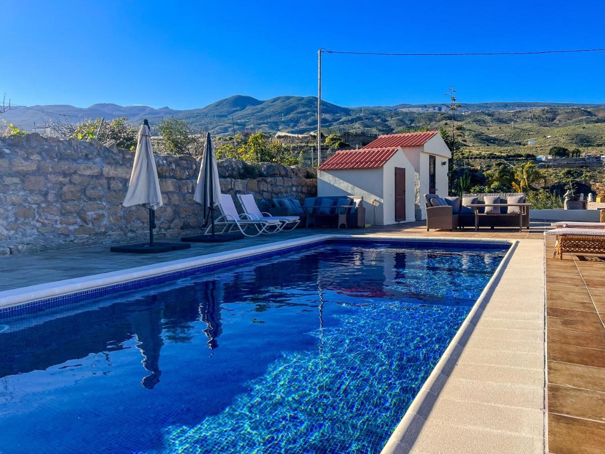 Exquisite Rural House With Garden, Pool And Sea Views Villa Arico Viejo Eksteriør billede