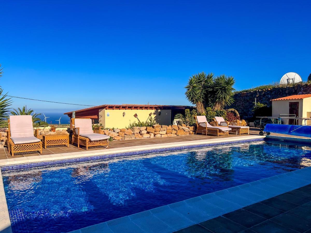 Exquisite Rural House With Garden, Pool And Sea Views Villa Arico Viejo Eksteriør billede