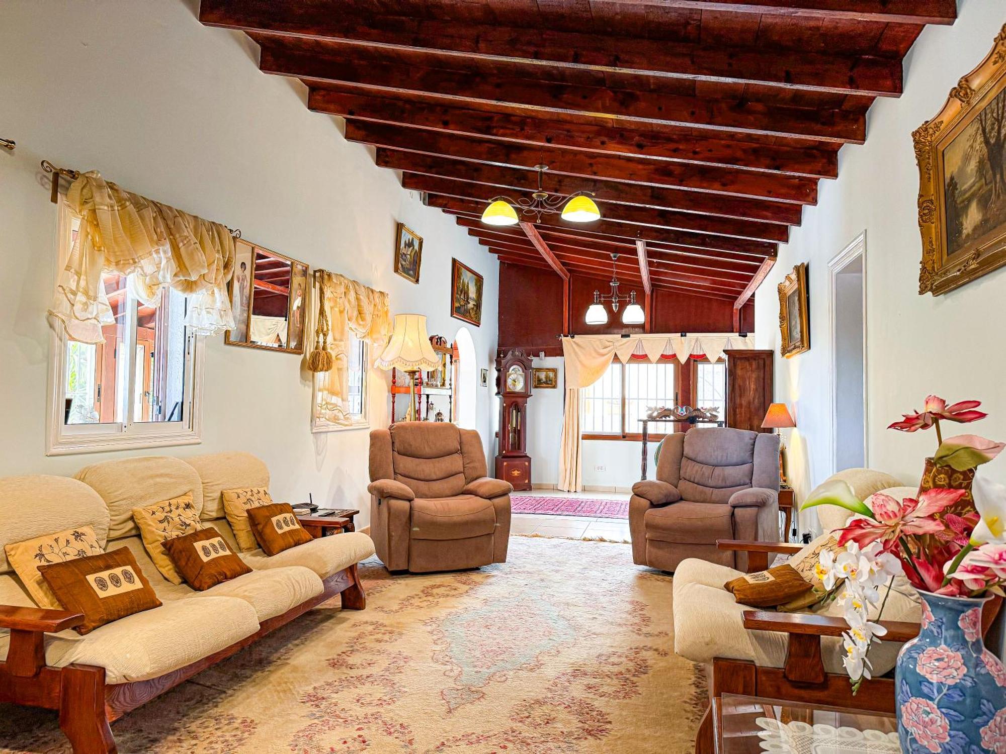 Exquisite Rural House With Garden, Pool And Sea Views Villa Arico Viejo Eksteriør billede