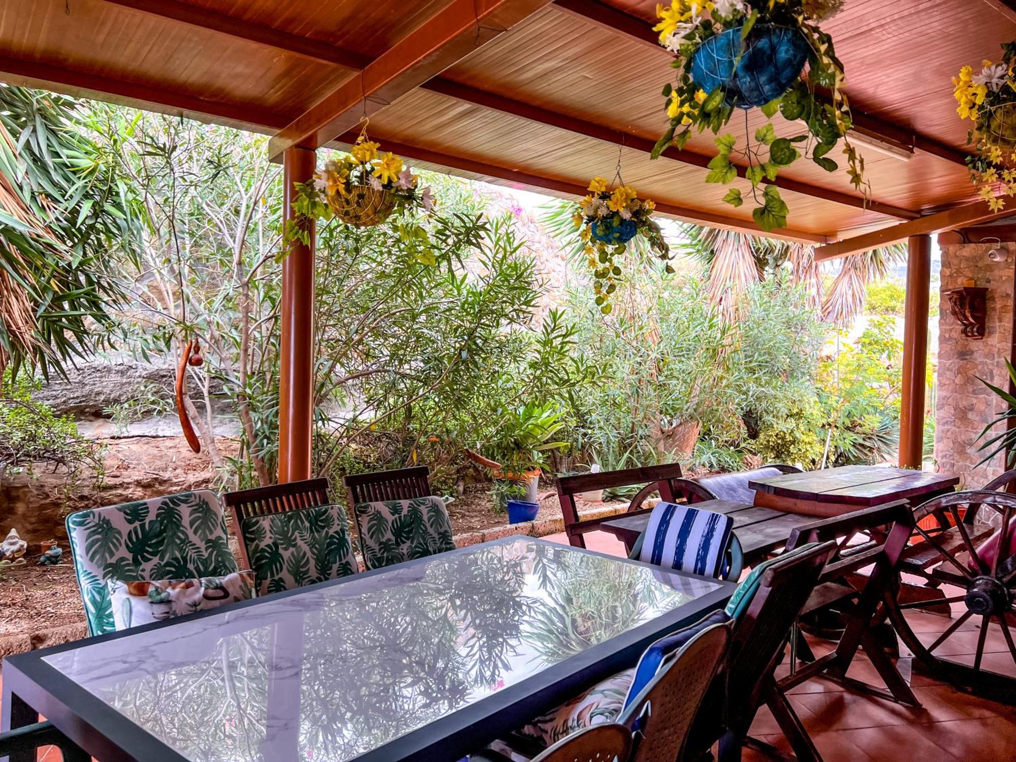 Exquisite Rural House With Garden, Pool And Sea Views Villa Arico Viejo Eksteriør billede
