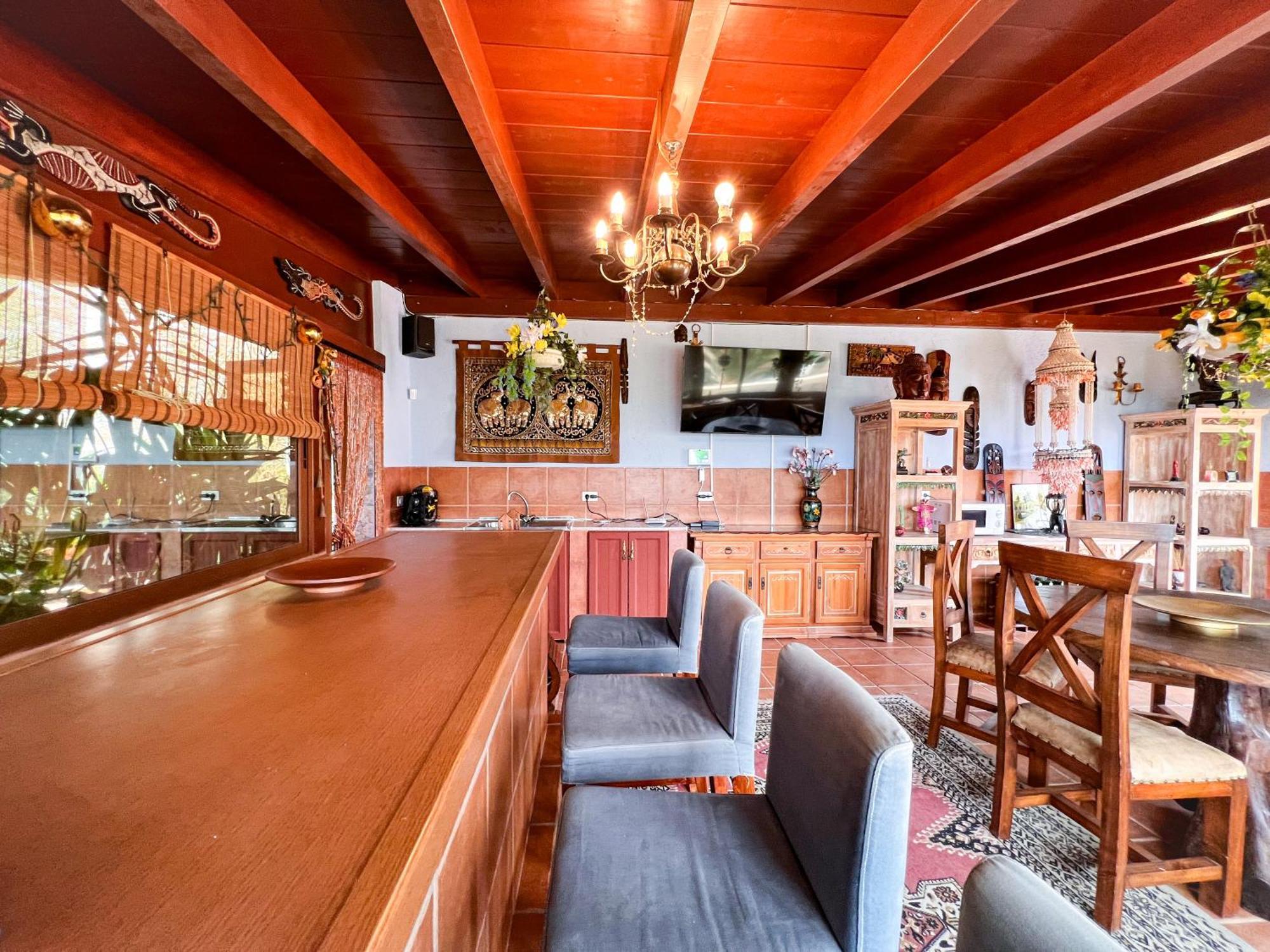Exquisite Rural House With Garden, Pool And Sea Views Villa Arico Viejo Eksteriør billede