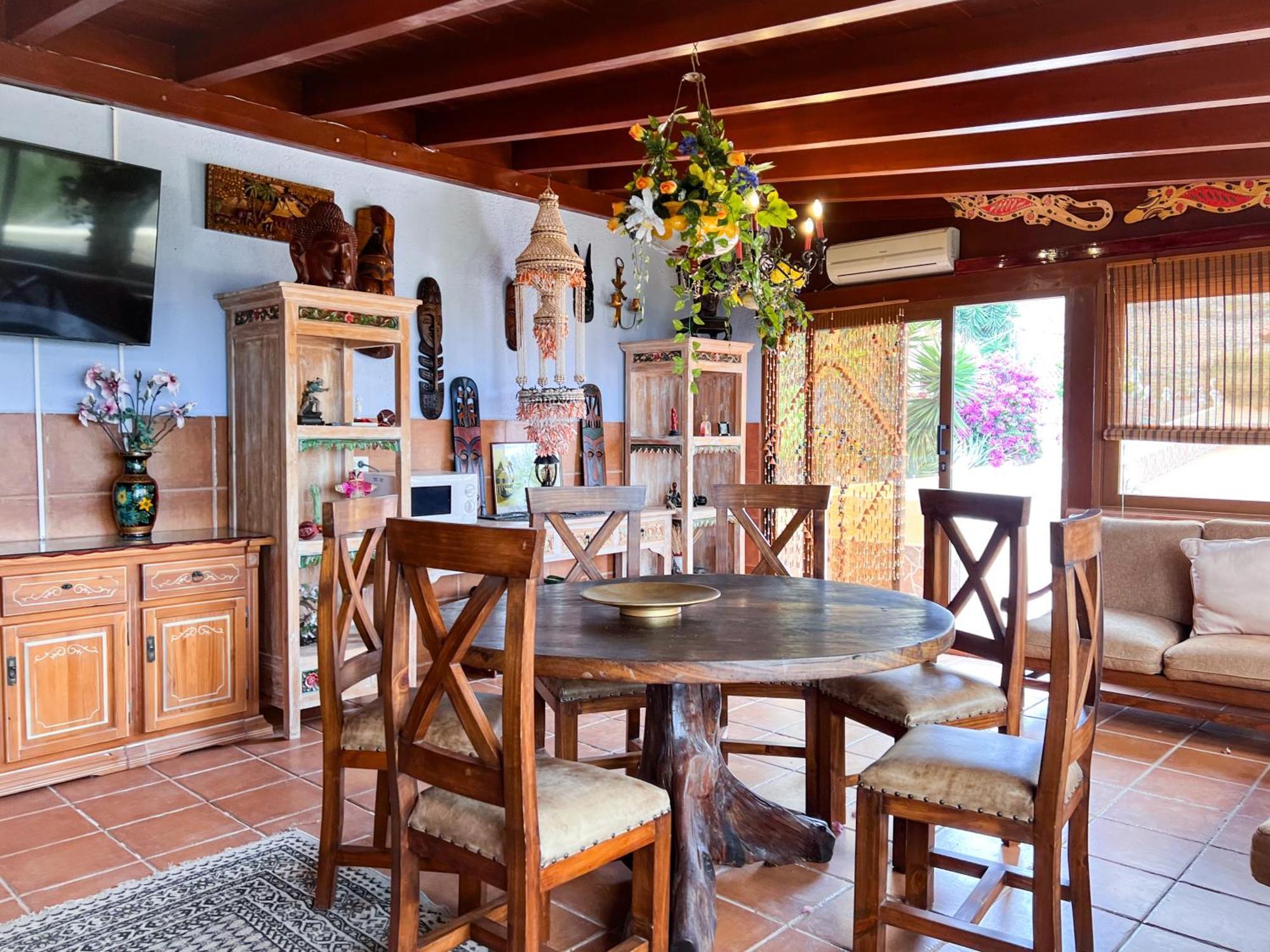 Exquisite Rural House With Garden, Pool And Sea Views Villa Arico Viejo Eksteriør billede